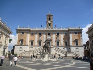 Rome: Place du Capitole.