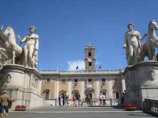Rome: Place du Capitole.