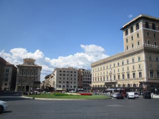 Rome: Piazza Venezia.