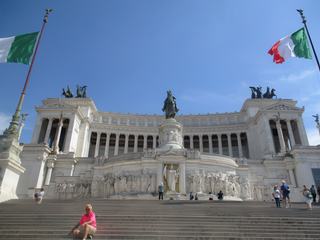 Rome: monument Vittorio Emanuele II.