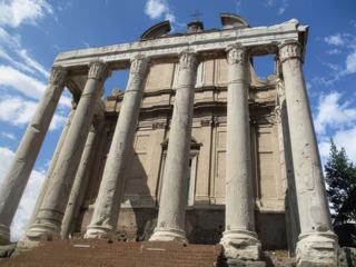 Rome: Forum Romain.