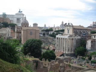 Rome: Forum Romain.