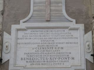 Rome: le Colisée.