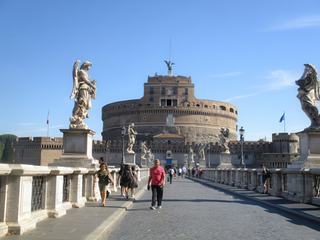 Rome: le Chateau Saint-Ange.
