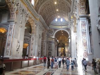 Rome: Vatican - Basilique Saint-Pierre.