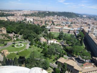 Rome: Vatican - Jardins du Vatican.