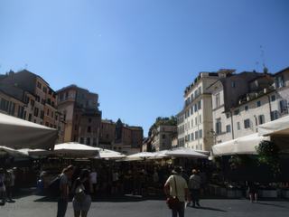 Rome: Campo dei Fiori.