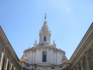 Rome: chiesa Sant'Ivo alla Sapienza.