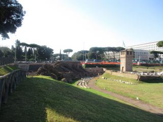 Rome: vestiges du Circo Massimo.