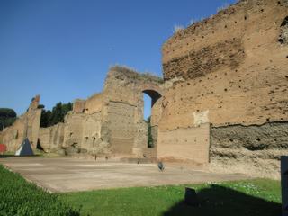 Rome: Thermes de Caracalla.