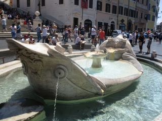 Rome: Piazza di Spagna.