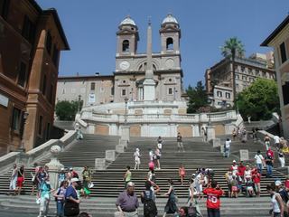 Rome: Scalinata di Trinità dei Monti.