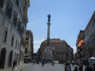 Rome: Piazza di Spagna.