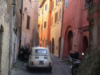 Rome: quartier du Trastevere.