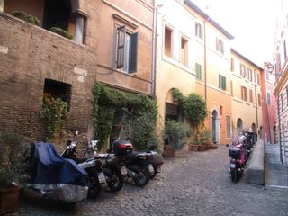 Rome: quartier du Trastevere.