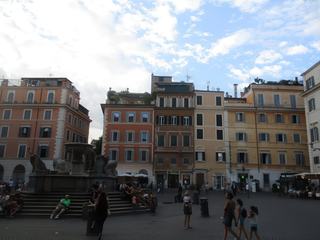 Rome: quartier du Trastevere.