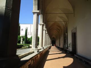 Naples: monastère Santa Chiara.