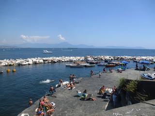 La Baie de Naples.