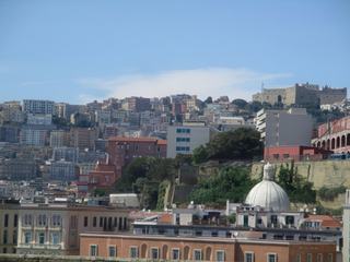 Naples: vue sur le Vomero.