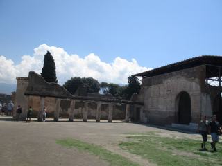 Site de Pompéi.