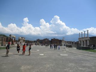 Site de Pompéi.