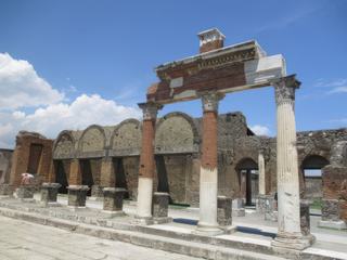 Site de Pompéi.
