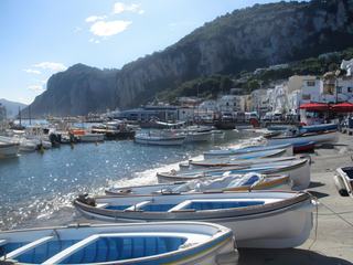 L'île de Capri: Marina Grande.