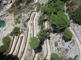 L'île de Capri: la "Via Krupp".