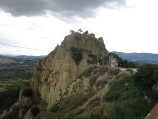 Environs d'Aliano (Basilicate).