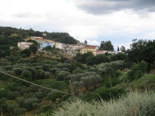 Environs d'Aliano (Basilicate).