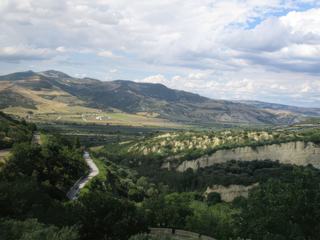 Environs d'Aliano.
