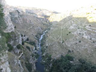 Matera: la "Gravina".