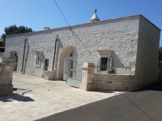 Mon hébergement (en pleine campagne, à 10km d'Alberobello).