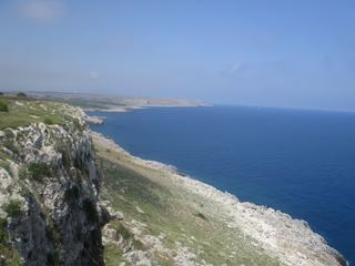Côte adriatique entre Leuca et Otranto.