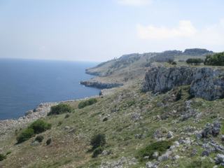 Côte adriatique entre Leuca et Otranto.