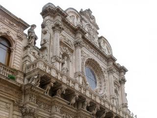 Lecce: basilica Santa Croce.