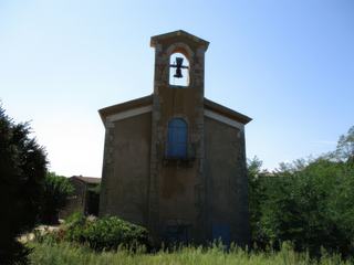 Labastide-de-Virac: le temple.