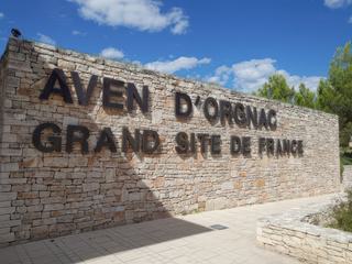 Site de l'Aven d'Orgnac.
