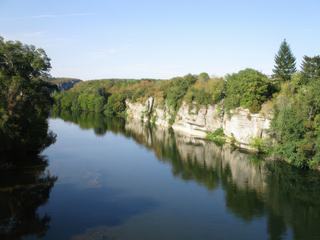 L'Ardèche près de Ruoms.