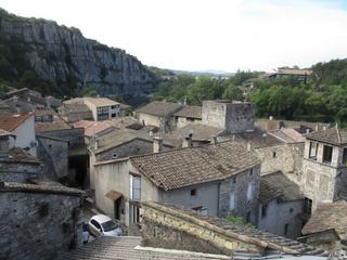 Vue depuis le chateau de Vogüé.