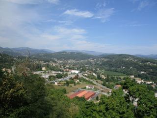 Environs d'Aubenas.