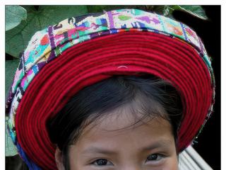 La photo de cette petite fille indienne avait été retenue par National Geographic, tant elle était jolie.