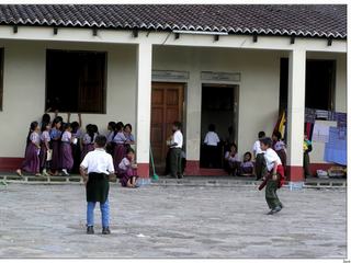 L'école de Santiago Atitlan.