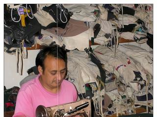 Confection des costumes.
