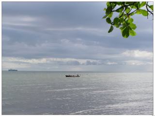 La mer des Caraïbes.