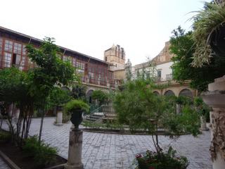 Palerme: cloître chiesa Santa Caterina.