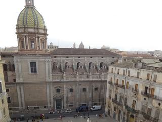 Vue sur Palerme - Piazza Pretoria.