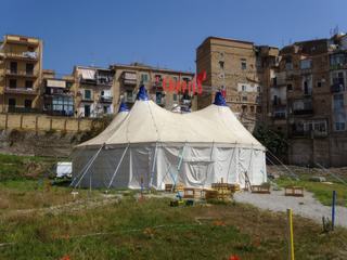 Palerme: quartier de Dannisini - le petit cirque.