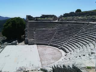 Ségeste: théâtre antique.