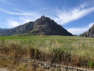 Environs de San Giuseppe Jato (30km sud de Palerme).